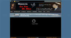 Desktop Screenshot of ministeriolavozdedios.com